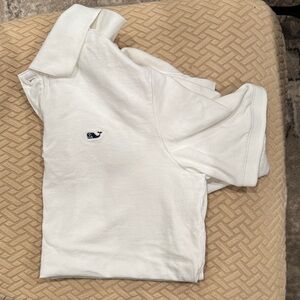 Vineyard Vines White Kids Polo Shirt